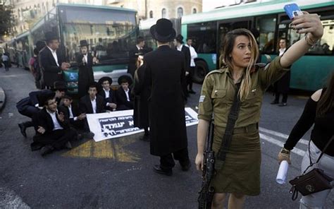police arrest 120 ultra orthodox protesters during anti draft day of rage the times of israel