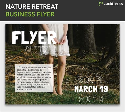 17 Flyer Layout Design Ideas For Your Inspiration