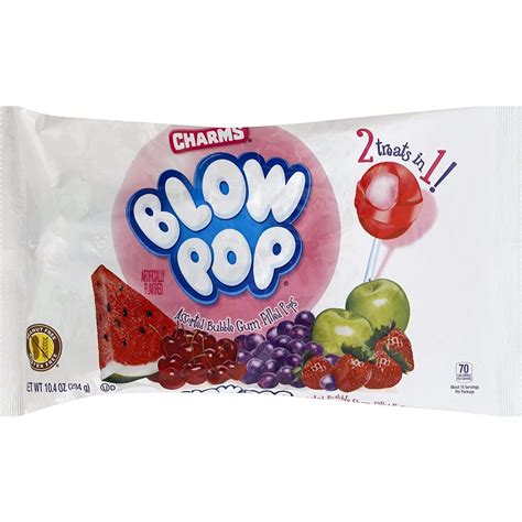 Charm Blow Pops Assorted Bubble Gum Filled Pops Candy 294grams Shopee Philippines