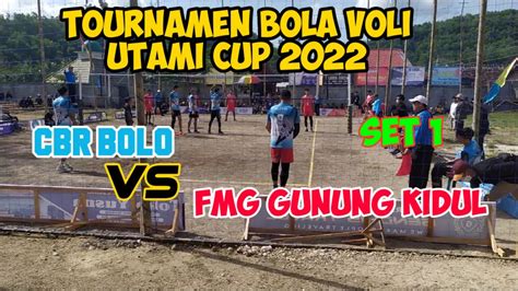 Tournamen Bola Voli Utami Cup 2022 Cbr Bolo Vs Fgm Gunung Kidul Set