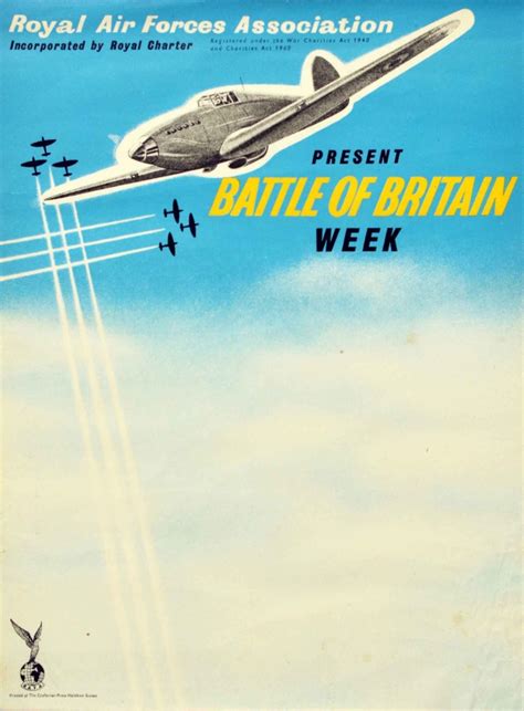 Original Vintage Posters War Posters Battle Of Britain Week Wwii