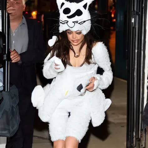 Mila Kunis In A Cat Costume Stable Diffusion