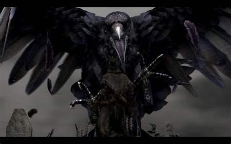Crow Dark Souls Canvases Gartiste
