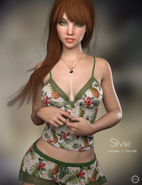 Silvie Hair For Genesis 3 Female S 3D Community