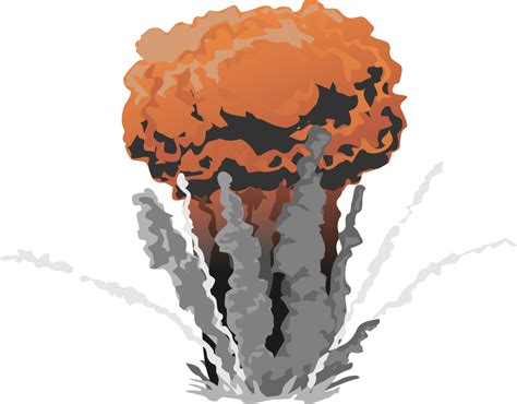 Nuclear Explosion Png Transparent Image Download Size 1280x1000px