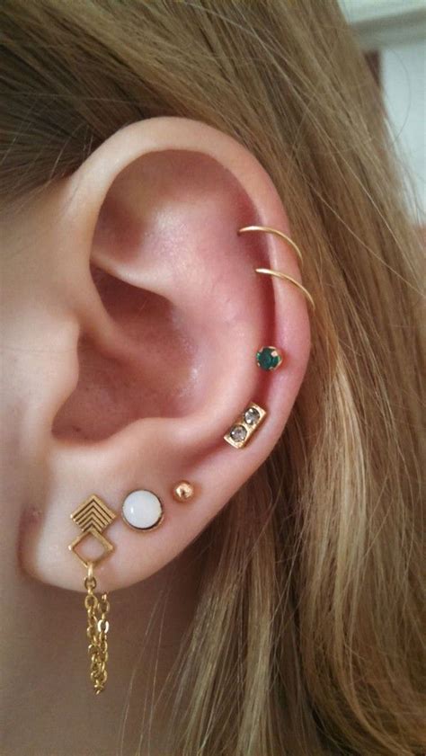 30 Unique Ear Piercing Ideas For The Adventurous Mybodiart