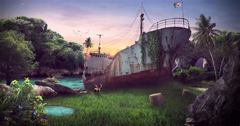 Dead Ship By Paradiseofcreativity On Deviantart