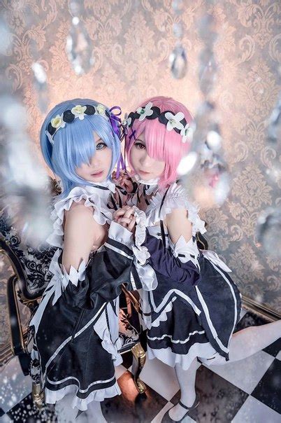 my cosplay shop adorable re zero twins rem and ram cosplay girls