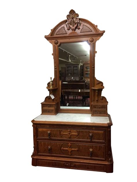 Antique Dresser With Mirror Marble Top Dresser Bohemians Antiques