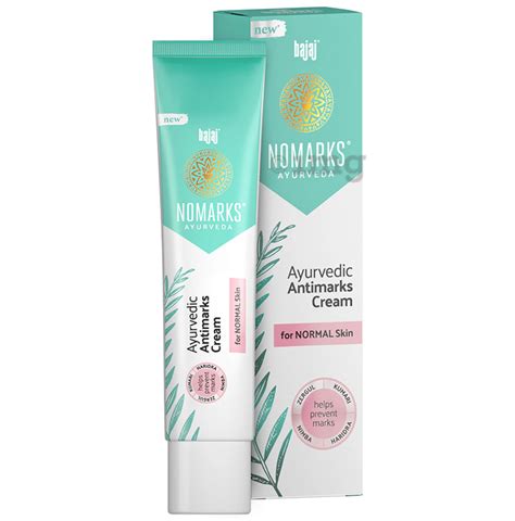 Bajaj Nomarks Ayurvedic Antimarks Cream Normal Skin Buy Tube Of 250