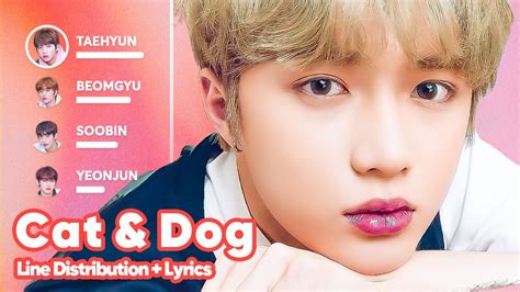 Txt Cat And Dog Line Distribution Lyrics Karaoke Patreon Requested