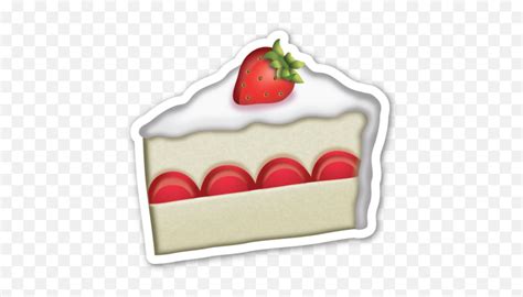 Shortcake Food Emoji Stickersfood Emojis Free Transparent Emoji
