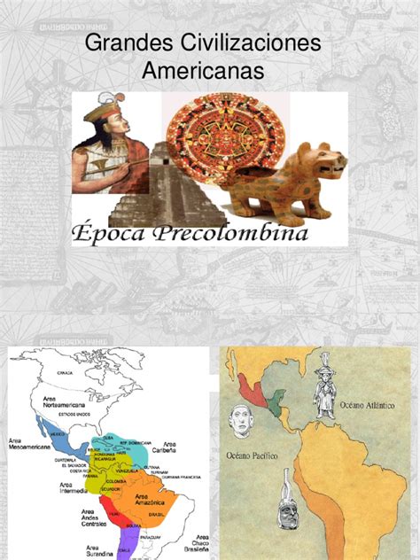 Civilizaciones Precolombinas Mapa Mental