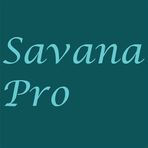 Savana Pro