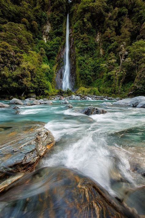 Thunder Creek Falls Wanaka New Zealand New Zealand Holidays