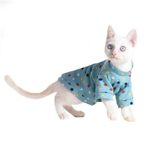 Cat Clothes T Shirt Clothes For Cats Spring Costume Pet Clothing For