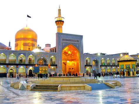 The Shrine Of Imam Reza In Mashad IRAN Paradise