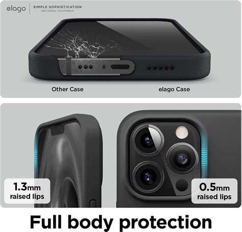 Elago Magsafe Silicone Case For Iphone 13 Pro Max Black Digital Life