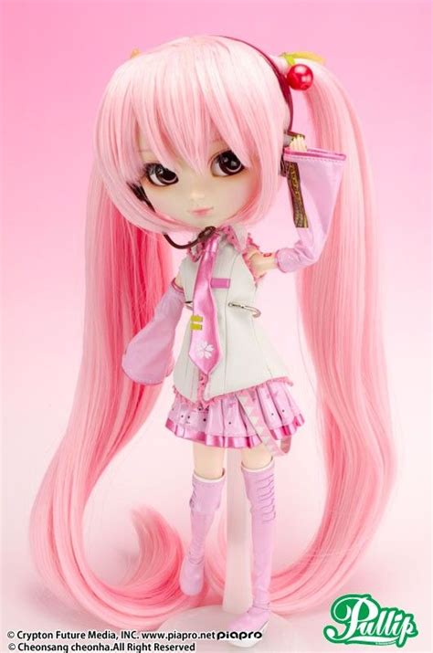 P 122 Sakura Miku With Images Hatsune Miku Doll Cute Dolls Kawaii