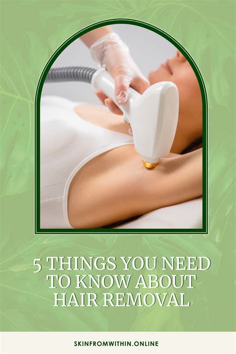 Things You Need To Know About IPL Hair Removal Skin From Within Beauty Skin And Wellness