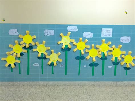 Our Craft This Week For The Color Yellow Sunflower Craft Sunflower