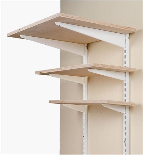 Adjustable Wall Shelving, Track Shelving, Wall Shelving Systems, Garage