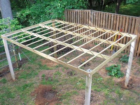 The above spacing will require 500 to 700 plants or seeds per acre. building the snake gourd trellis - step 4 | Gardening ...