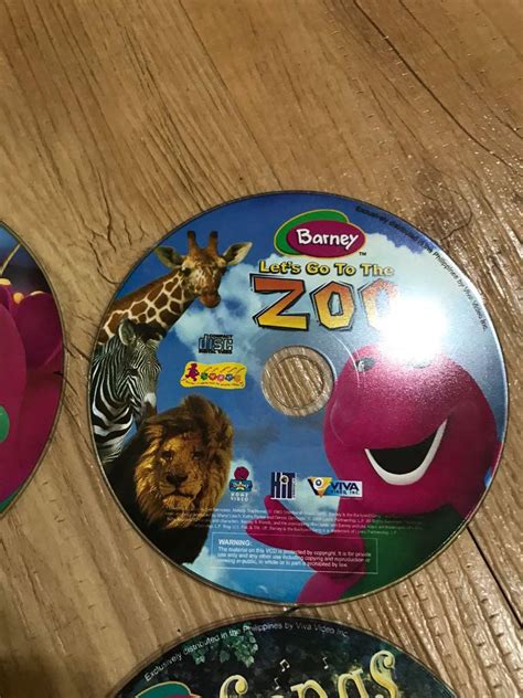 8 Pcs Barney Vcds Hobbies And Toys Music And Media Music Accessories On