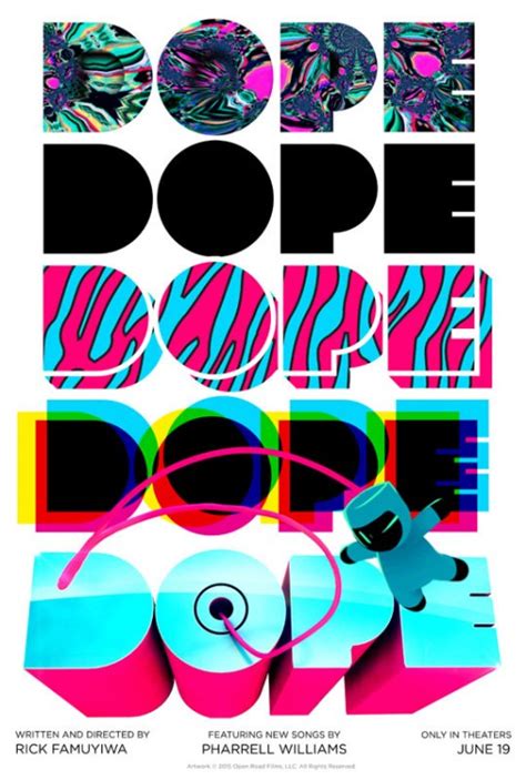 Dope Movie Poster 1 Of 14 Imp Awards