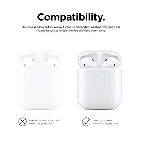 Neu ist ein ladecase, das kabellos induktiv (qi) geladen wird. elago A2 AirPods Silikonhülle Case Hülle: Elektronik ...