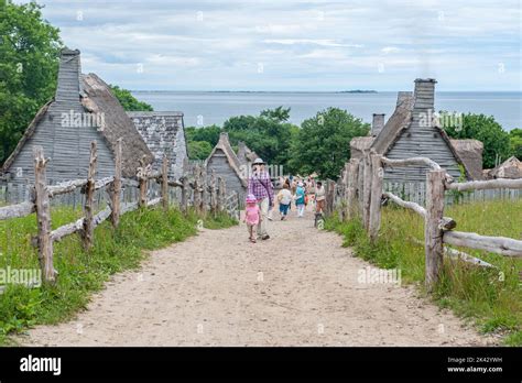 Plimoth Patuxet replicates the original settlement of the Pilgrims at