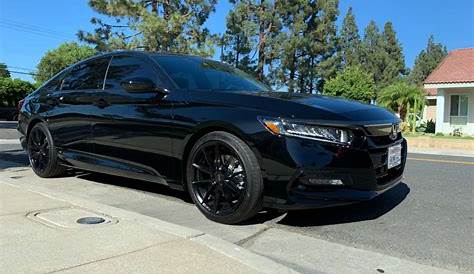 2019 Honda Accord Sport with 19x8.5 Niche Sector and Goodyear 235x40 on