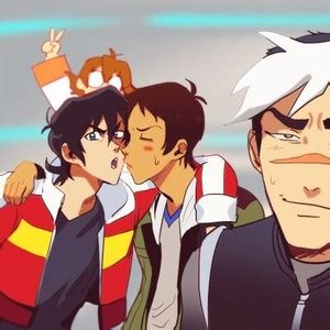 Klance With Shiro And Pidge Voltron Legendary Defender Fan Art