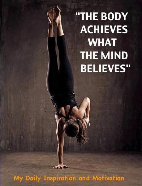The Body Achieves What The Mind Believes Workout Motivation Women