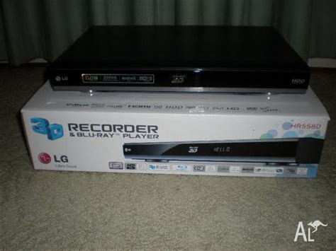 Lg 3d Pvr Recorder And Blue Ray Player For Sale In Churchlands Western