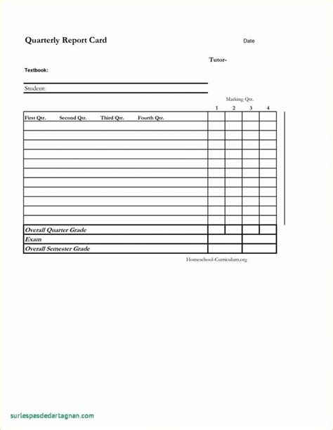 How to complete the ontario report card pdf form on the web: Blank Report Card Template Inspirational Blank Report Card Template for Blank Report Card ...