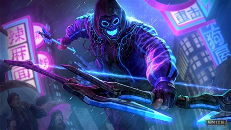 Download wallpapers republic of gamers, 4k, neon rays, logo, asus, cityscape, rog for desktop free desktop papéis de parede de jogos hd papel de parede pc constelações wallpaper 4k 1920x1080 galaxia terra do espaço desenhos aleatórios desenhos Smite Neon Hero Rama 4K Wallpapers | HD Wallpapers | ID #30560