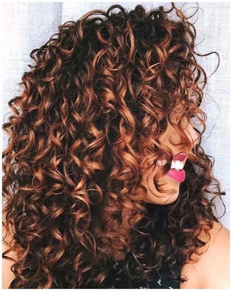 Ideas For Stunning Hairstyles For Curly Hair That In Highlights Curly Hair
