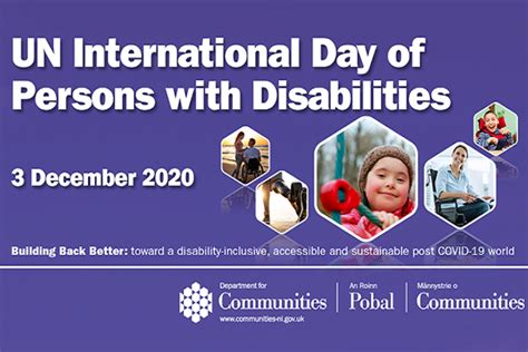 Celebrating The United Nations International Day Of Persons With