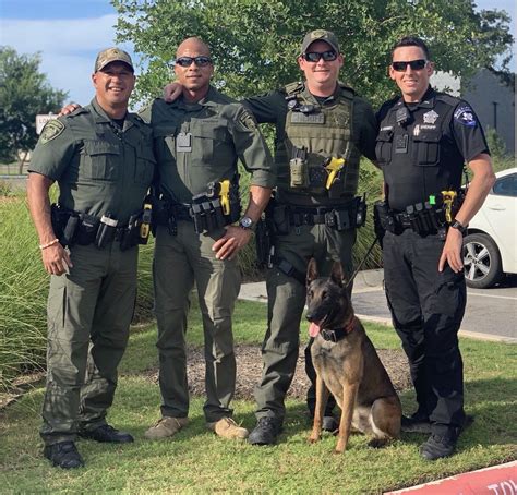 Courageous Officers And Dedicated K9 In Action