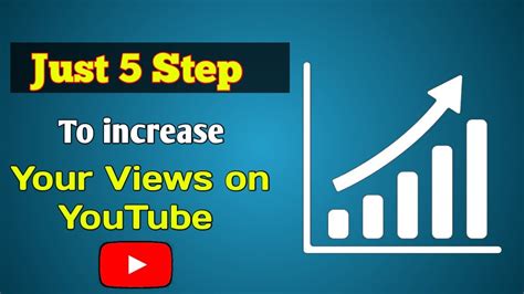 How To Increase Views On Youtube In Jast 5 Step 🔥 Youtube Channel