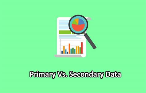 Difference Between Primary And Secondary Data With Table
