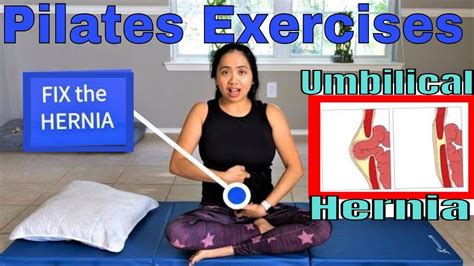 Fix Umbilical Hernia Protruding Belly Button Mat Pilates Workout Home