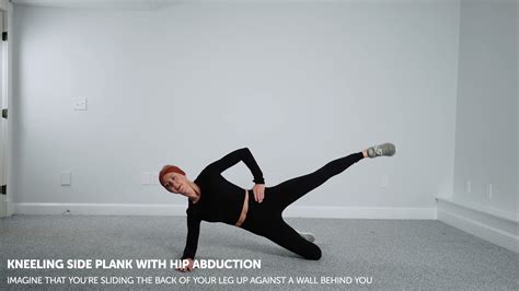 Kneeling Side Plank With Hip Abduction Youtube