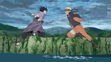 Naruto Manga 695 La Batalla Final De Naruto Vs Sasuke Kyubi Kurama Vs