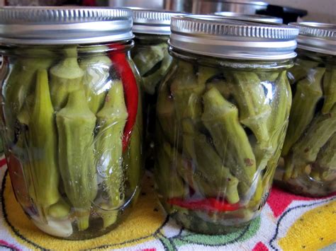 Tightly pack jars with okra, stem ends up, then put 1 garlic clove in each jar. Chef Alan's Blog: Pickled Okra