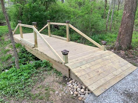 First Time Woods Creek Bridge Build Rwoodworking