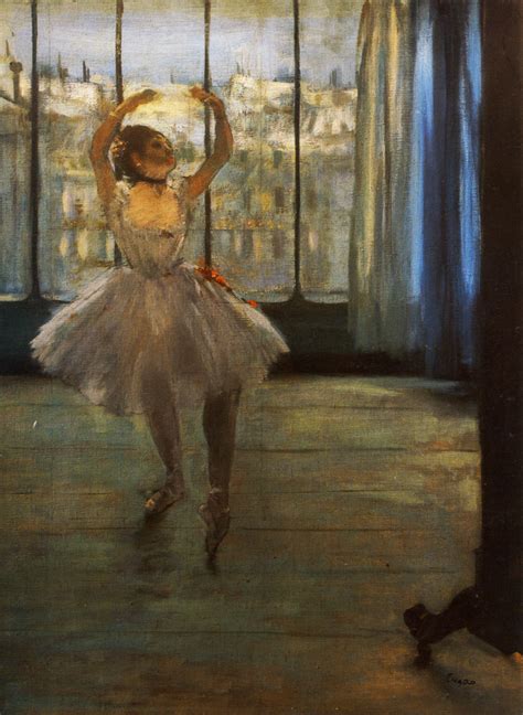 Dancer Posing Edgar Degas Encyclopedia Of Visual Arts