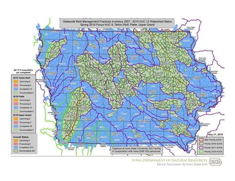 Iowa Dnr Completes Digital Watersheds Mapping Wvik