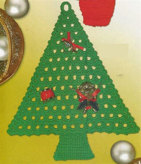 Graph Only Easy Green Christmas Tree Pattern Crafts Ideas Free Natal Verde Árvore De Crochê